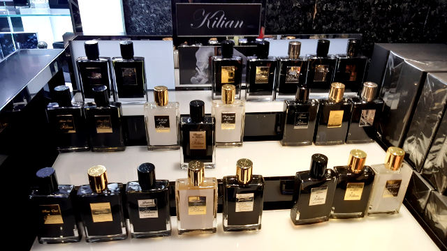 Our trip to the Kilian Perfume counter at Harrods