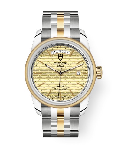 Tudor Glamour Date Day Gold/Silver Model: M56003-0003