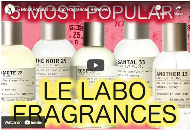 Le labo 2025 men's scents