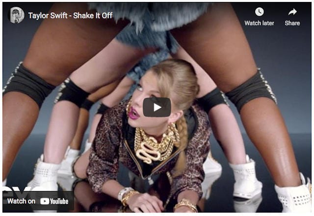 Shake It Off - Official Video on Youtube