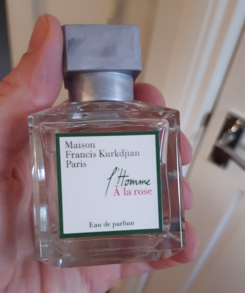 My bottle of Maison Francis Kurkdjian L’Homme À la Rose