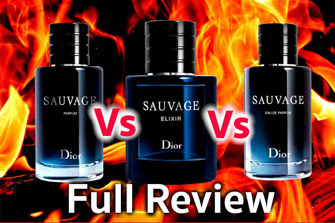 Dior Sauvage Elixir vs Parfum vs EDP vs EDT  Viora London