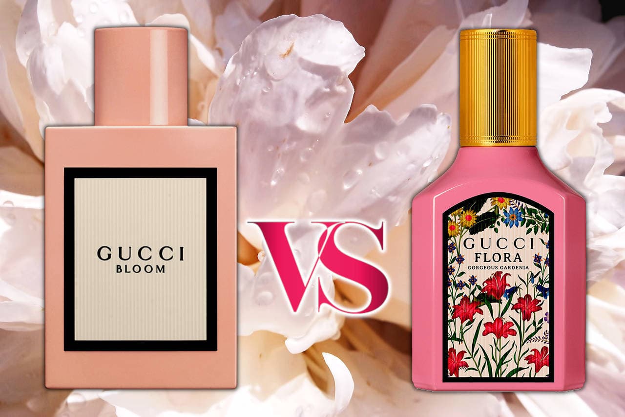 Gucci Bloom vs Gucci Flora Gorgeous Gardenia