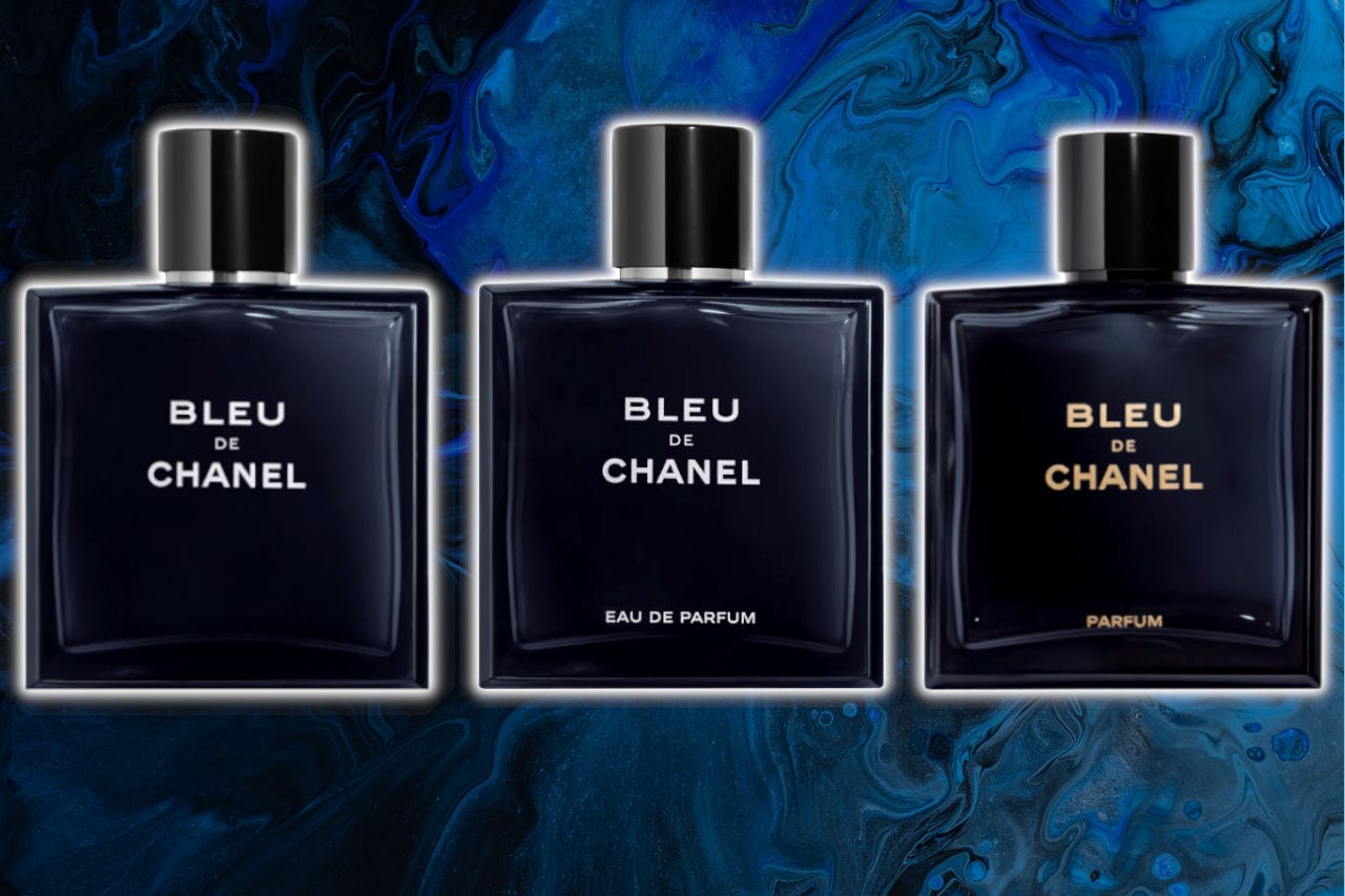 bleu de chanel parfum difference