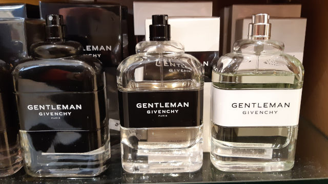 Givenchy Gentleman collection close up