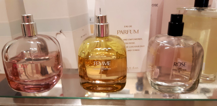 Zara perfumes I discovered during my in-store visit