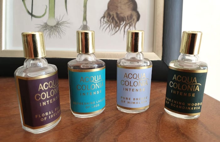 I used the Acqua Colonia Intense - Mini Collection for this review