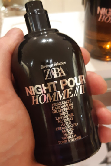 Zara Night Pour Homme II Eau de Parfum smells like Paco Rabanne Invictus
