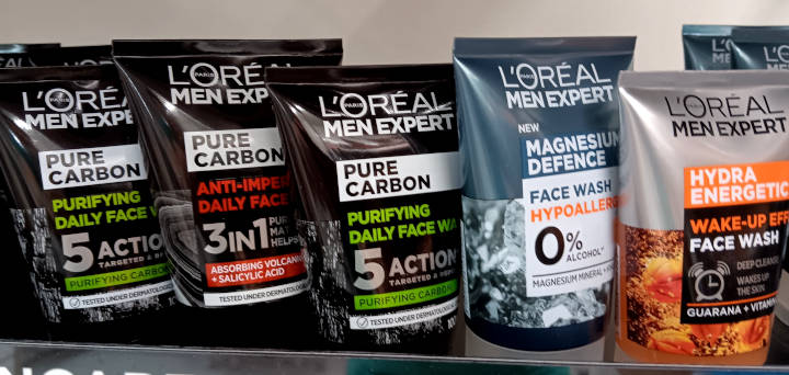 Loreal Face Washes For Men in store