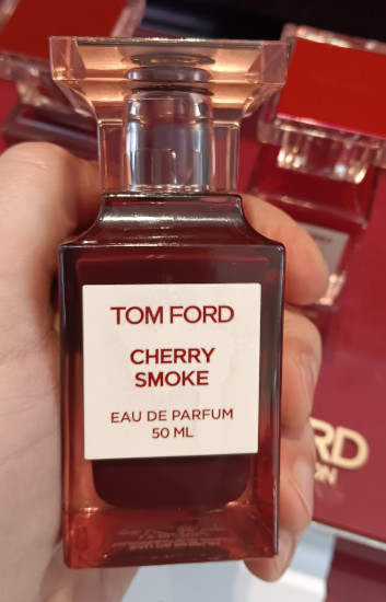 Andrew testing Tom Ford Cherry Smoke Eau de Parfum
