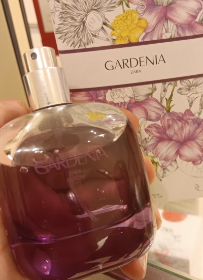 Ingrid testing Zara Gardenia Eau de Parfum Feb 2024.