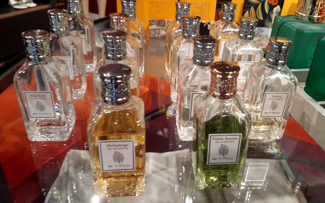 ETRO perfumes in-store