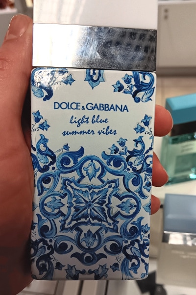 Ingrid's choice: Light Blue Summer Vibes Eau de Toilette 